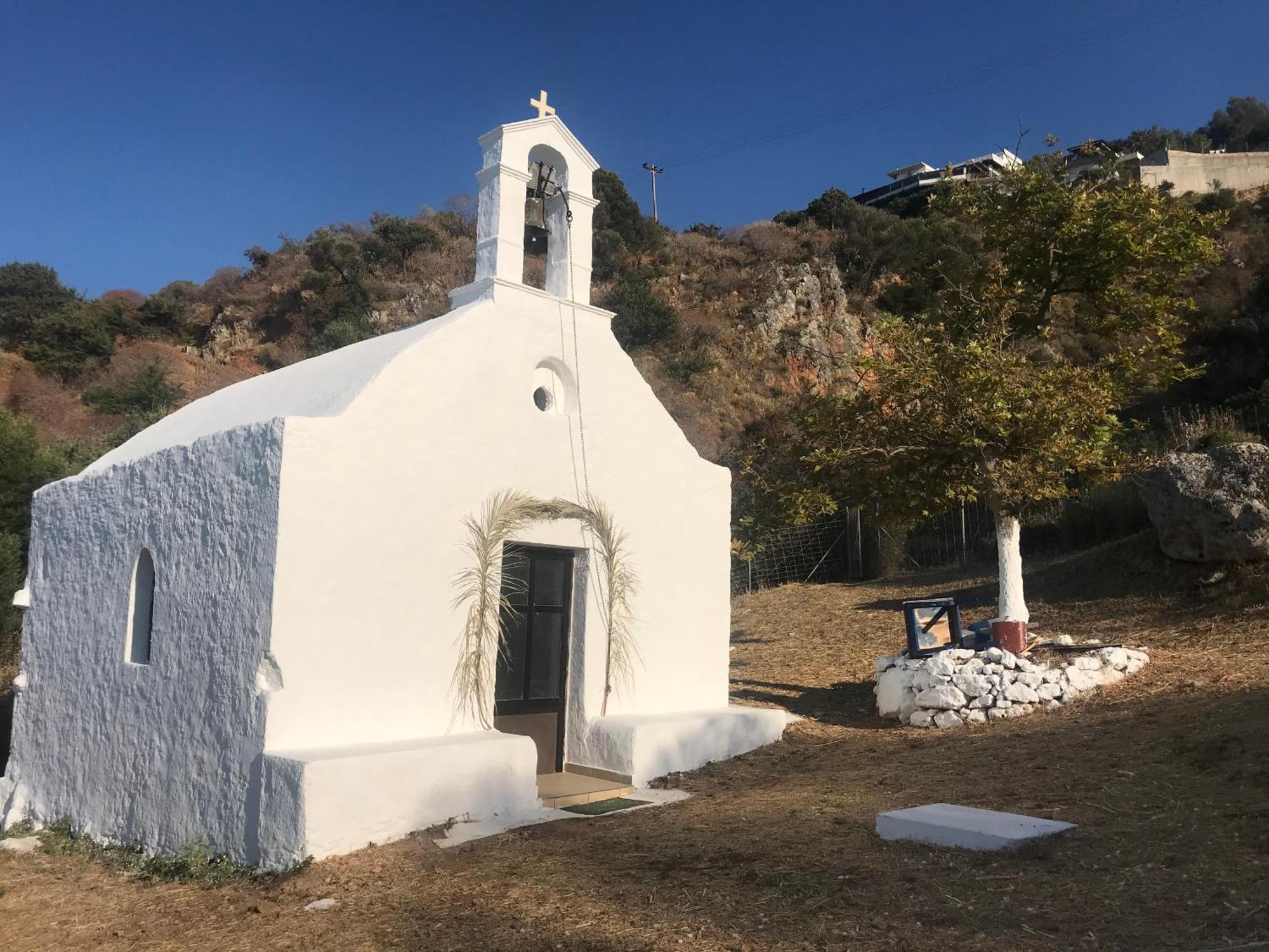 Almyrida Sands Luxury Stone Villa Xirosztérni Kültér fotó