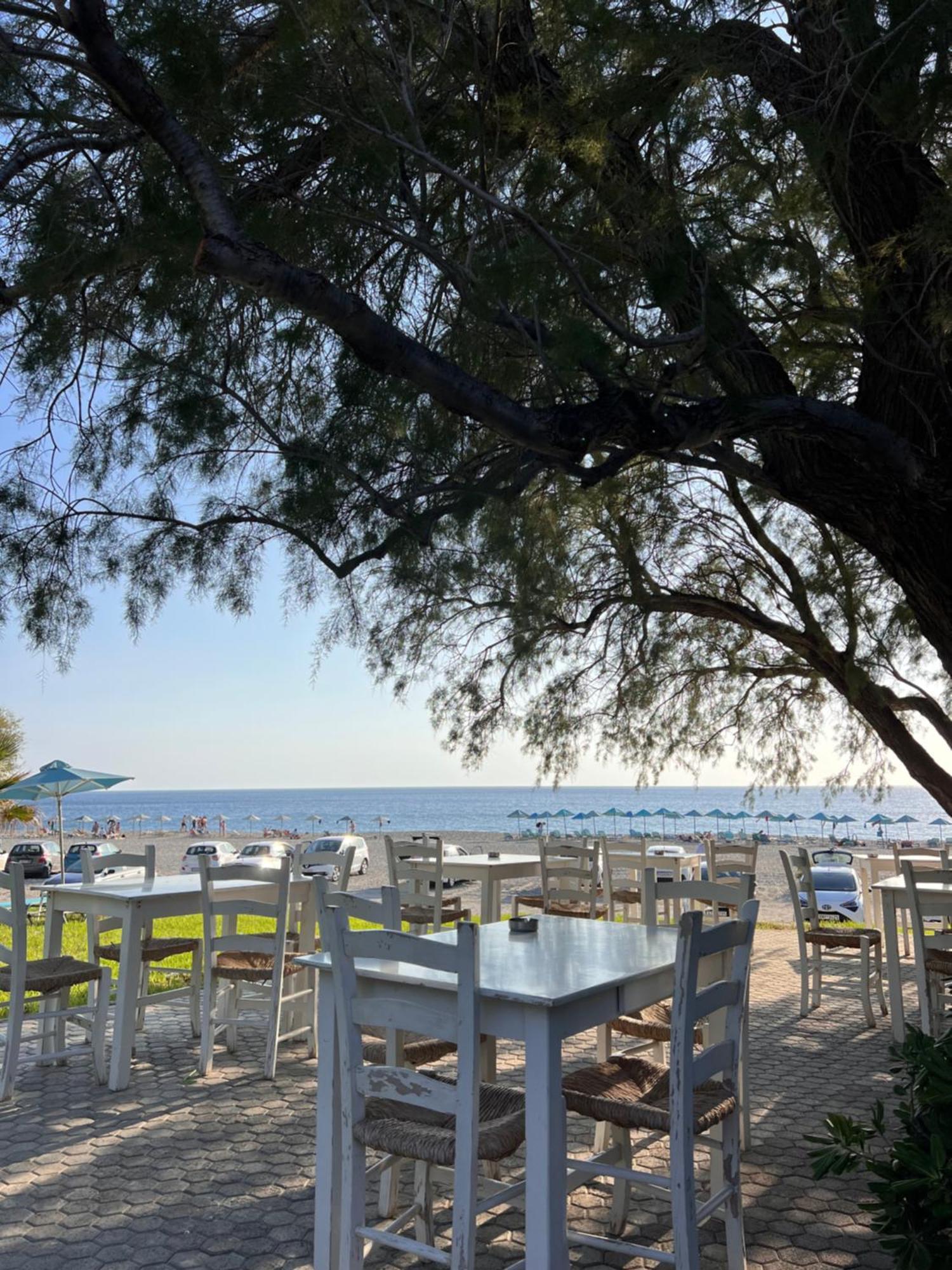 Almyrida Sands Luxury Stone Villa Xirosztérni Kültér fotó