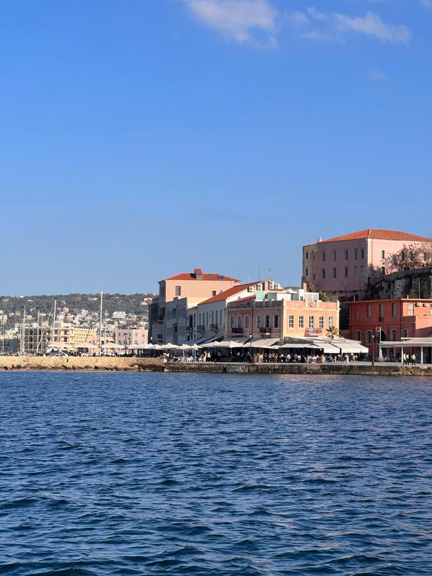 Almyrida Sands Luxury Stone Villa Xirosztérni Kültér fotó