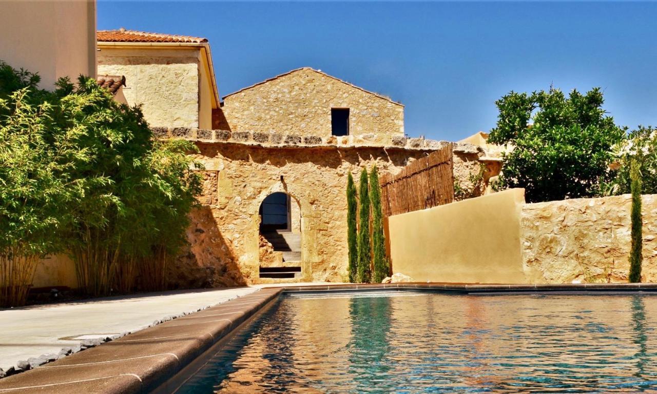 Almyrida Sands Luxury Stone Villa Xirosztérni Kültér fotó