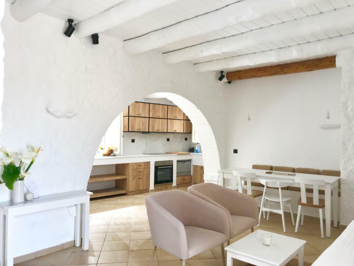 Almyrida Sands Luxury Stone Villa Xirosztérni Kültér fotó