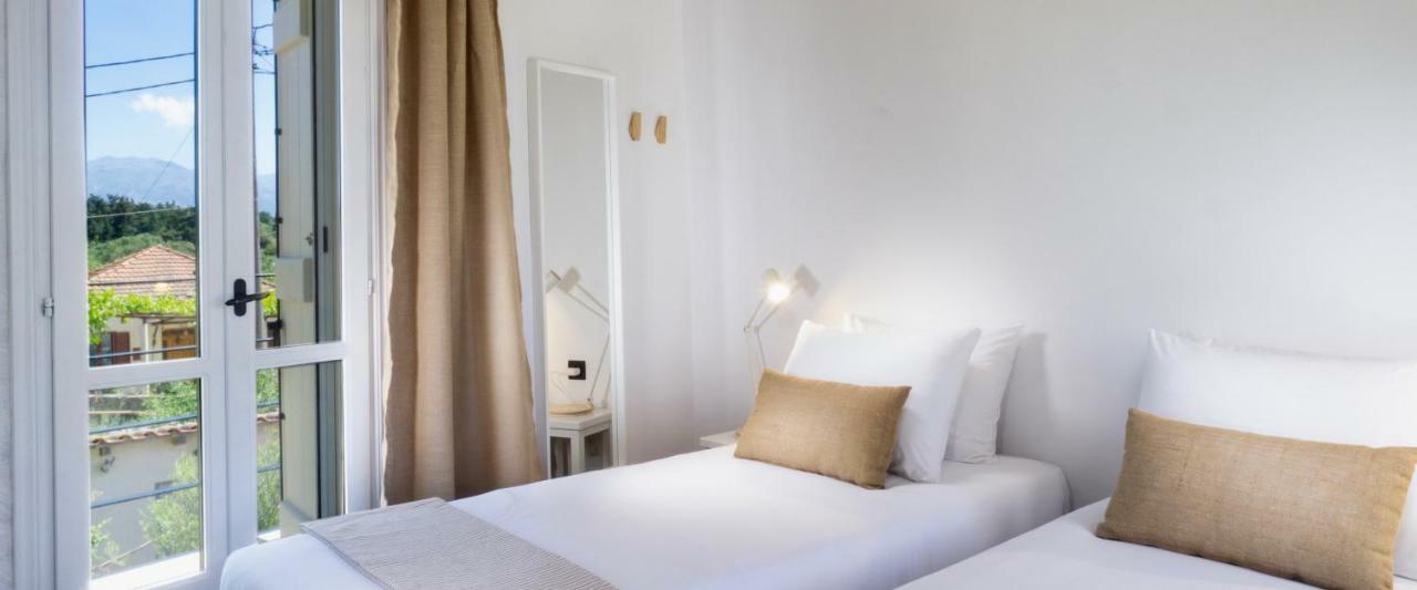 Almyrida Sands Luxury Stone Villa Xirosztérni Kültér fotó