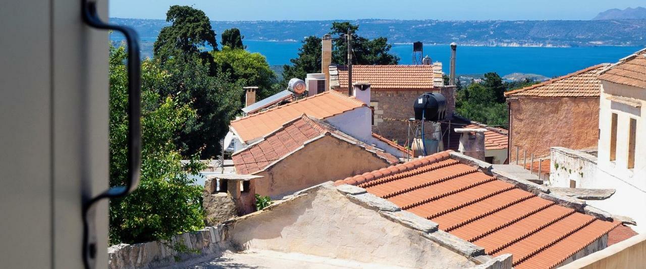 Almyrida Sands Luxury Stone Villa Xirosztérni Kültér fotó